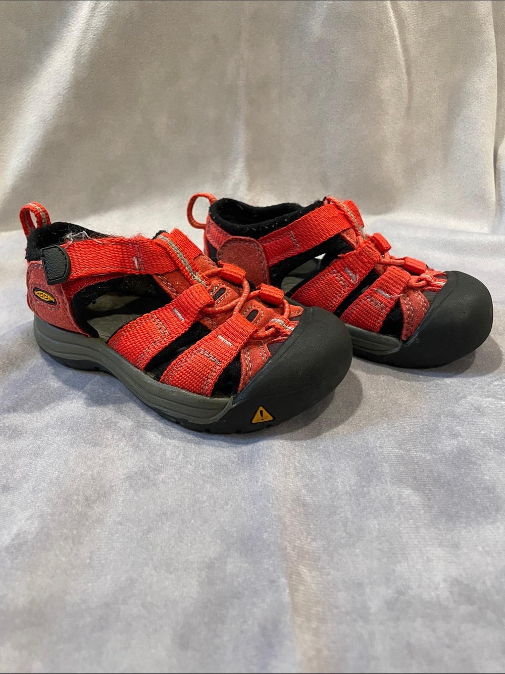 Keen Kids Red Closed-Toe Sport Sandals